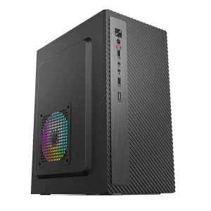 0.35mm SPCC Steel MicroATX ITX Mini Tower Case Top PSU Desktop Computer Chassis