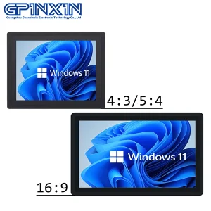 10.1 12 15 Inch IP65 Industrial Capacitive Touch Screen Panel PC Display IPC Aluminum All In One PC Industrial Fanless Computer