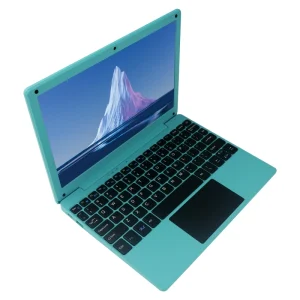 10.1 Inch IPS Ultraslim Quad Core Kids Laptop Android 13 Allwinner A133 2GB RAM 64GB English Keyboard