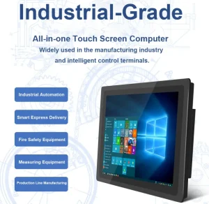 10.1 Inch Industrial IPC Tablet Industrial All In One Touch Computer Monitor Panel PC Window Linux Android OS Automation Display