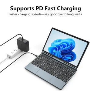 10.1 Inch Metal Laptop Intel 12th Gen I3/I5/I7 16GB/32GB RAM 256GB SSD Wireless Wifi 6 Touch Screen Mini Computer PC