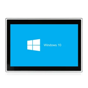 10.1” Industrial All-in-One Windows 10 Intel Celeron SSD Waterproof Pcap Touchscreen Monitor for Business Use