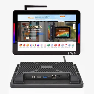 10.1 Pcap All-in-One PC Core Desktop Mini Industrial Computer with Capacitive Touch Panel