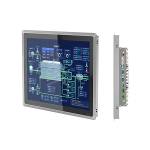10.4 12.1 15 17 19 Inch IP65 PCAP Fanless J4125 I5 I7 Linux Windows Computer All in One Touch Screen Industrial Panel PC
