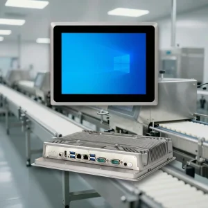 10.4 Inch High Brightness Industrial Panel PC J1900 IP65 Waterproof All-in-One Computer 4GB/8GB RAM 1TB Storage