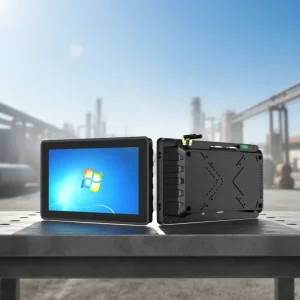 1000 Nits High Brightness Sunlight Readable 12 Inch Aluminum Alloy Frame IP65 Front Bezel Industrial Touch PC