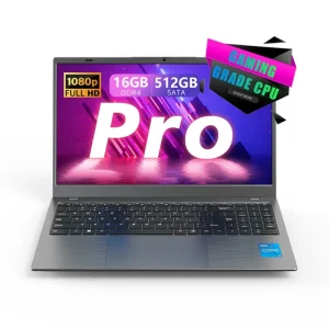 新款1080P高清屏幕 i5 i7电脑 15.6英寸 16GB内存 512GB ROM 便携式酷睿i7游戏笔记本电脑