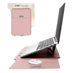 11 12 13 14 15 Inch Multifunctional Laptop Bag Sleeve with Kickstand Holder Sleeve with Mouse Bag