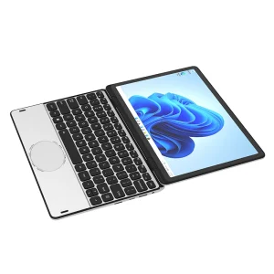 11inch Touchscreen Foldable Laptop Intel N100 4 Core 512GB 1TB SSD Support Facial Recognition Business Laptop for Office&Student