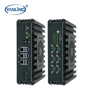 11th Gen Industrial Desktop PC Core I3 I5 I7 Industrial Computer for Industrial Control System with Fan