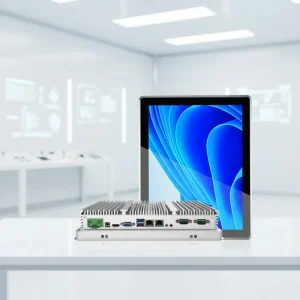 12.1 Inch Silver All-Aluminum Waterproof Fully Enclosed Industrial Embedded All in One Computer Windows 7 Intel Core I7