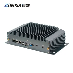 12th Gen Core I5 1240P I7 1260P I9 12900H Embedded Computer Box 3LAN DDR4 WIFI 4G 5G X86 Fanless Industrial Mini Pc Case