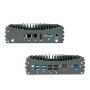 12th Gen Intel Core I3-1215U Fanless Industrial PC Dual LAN 2*RS232 COM Port Rugged Embedded Mini Box PC Factory Direct Sale