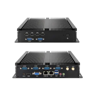 12th Gen Intel Core I5 1235U Fanless Industrial Mini PC for Office Use 10-Core Dual Ethernet Ports Embedded Desktop Computer
