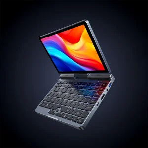 12th Gen Mini Laptop Intel N150 Quad Core 8 Inch Screen LPDDR5 12G 4800MHz Windows10/11Pro WiFi6 BT5.2 RJ45 8inch Mini Laptop