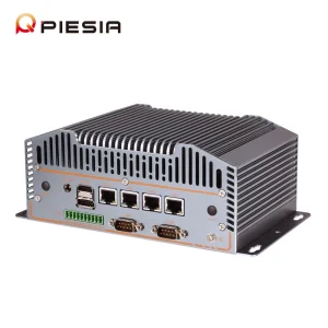 12th Gen N150 N100 Fanless Mini PC 4 LAN 5Com DDR5 N95 N200 N305 WIFI/BT/4G X86 Embedded Firewall Industrial Mini PC