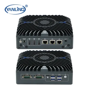 12th Generation Intel Core I5 Fanless Mini PCs Industrial Control Computer with DDR5 RAM Small Industrial Automation