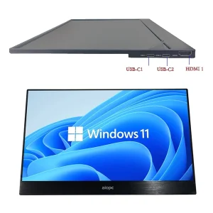 13.3 Inch Portable LCD Monitor 4K Resolution USB HD Type C X box PS4 PC Gaming Laptop Touchscreen Computer Macbook Smartphone