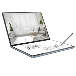 13.5” Dual Screen Laptop Full Touch 12th Alder Lake N100 N95 16GB DDR5 RAM 9000mAh Support Stylus Pen Custom Made Note
