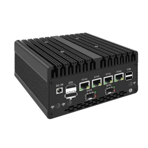13th Gen Solid Firewall PC Core i7-13620H i5-13420H 10G SFP 4×2.5G NICs 2*DDR5 5G SIM Industrial Mini PC Computer Server
