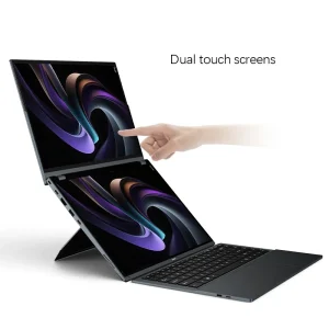 Intel Core I7 12th Gen 1270P Double Display AI 14 Inch YOGA 2 in 1 DDR5 WIFI6 Adjustable Bracket Two Dual Screen Touch Laptop