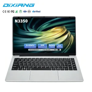 新款笔记本电脑 14英寸超薄 6GB RAM 512GB SSD 无线英文键盘 Windows11 Pro 适合商学院