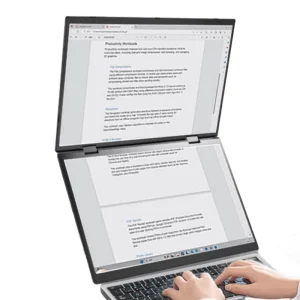 14 Inch 2 in 1 Laptop Dual Screen 32GB RAM 512GB SSD WIN 11 Touch Double Monitor YOGA Laptop Computer