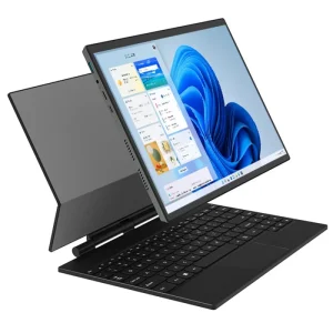 14 Inch 2.2K Touch Display Screen Win11 Intel N95 CPU 2 in 1 Tablet PC with Detachable Magnetic Keyboard Laptop
