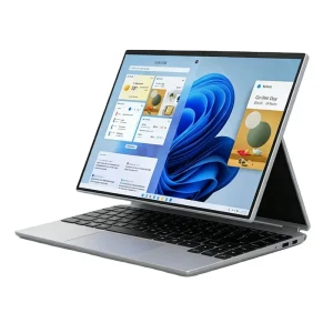 14 Inch Business Laptop Student Friendly SSD Intel Celeron Quad Core English Windows 11 HD Camera 360 Degree