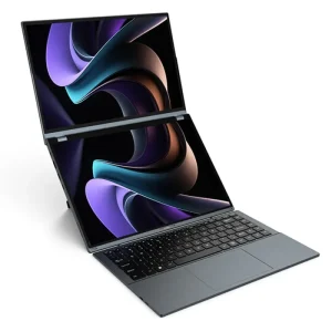 14 Inch Dual Touchscreen Laptop DDR4 64GB Dual Display Notebook with Stylus Fingerprint Face Recognition WIFI 6