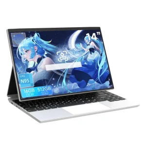 14 Inch IPS DDR4 Touch Screen Laptop Intel N95 16GB RAM 512GB+1TB SSD Win 11 US EU Plug High Performance Cooling