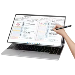 14 Inch IPS Metal Touchscreen Wireless English Laptop Portable Intel HD Graphics Windows 11 Pro Office Business Computer US Plug