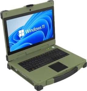 14 Inch LCD LED HDD Driver Upward Portable Industrial Computer 1920 X 1080 Resolution I3/I5/I7 CPU Rugged Business Use Notebook