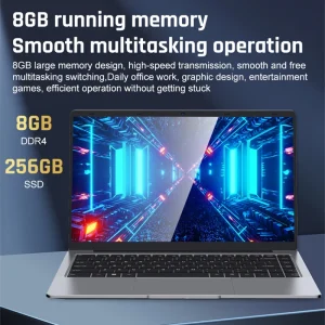 14 Inch Lightweight Notebook Ordinateur Portable Business Laptop Win11 Computer