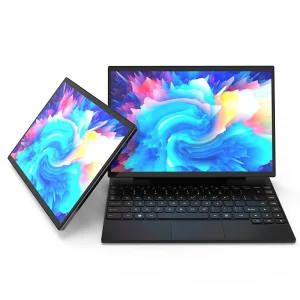 14 Inch PC+Pad 2 in 1 Laptop 2.2K Touch Display Win11 Intel N95 Tablet Laptop with Detachable Keyboard Notebook