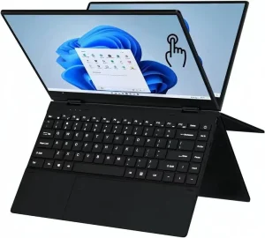 14 Inch Portable Yoga Touchscreen Intel I7 1265U 12th Generation N100 DDR4 16GB RAM 512GB SSD Fingerprint Unlock Business Laptop