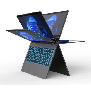 14 Inch Touch Screen Laptop 360 Degree Convertible Yoga Intel N100 16GB 1TB SSD Business Student Notebook