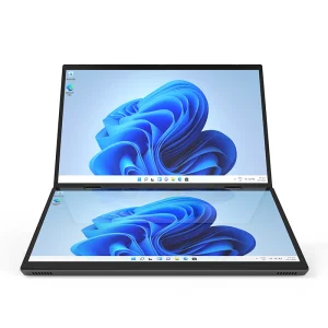 14 Inch+14 Inch Touch Dual Screen Laptop Intel N95 Processor Gaming Laptop Max DDR4 32GB 2TB SSD Personal & Home Laptop Notebook