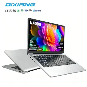 14 英寸笔记本电脑 Intel N4000 6GB RAM 512GB SSD 商务上网本迷你电脑