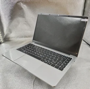 全新 14 英寸笔记本电脑 英特尔赛扬 J3455 双核 12GB+512GB SSD 无线 IPS 显示屏 Windows 10 Pro 铝制外壳 双语言（英语）