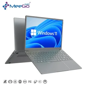 14 英寸笔记本电脑 Windows 11 Home Intel N5105 CPU 2.5K 高分辨率显示屏 400nits 100% SRGB 全功能 Type C 便携式电脑