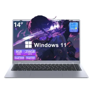 14.0 Inch Laptop Intel Pentium 6500Y FHD IPS Screen Windows 11 Business Office Notebook Bulk Order