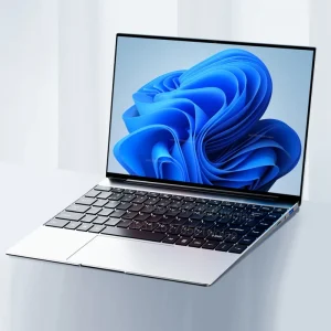 14.1 Ultra-thin Laptop with 16GB RAM 2TB SSD Intel N3700 Processor HD Display Win11 Pro System Suitable for Office Learning