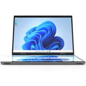 14+14 Inch Dual Touch Screen 2 in 1 Computer Netbooks Business Laptop Bulk Intel Window Tablet Pc