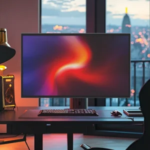 144hz All in One Computers 27 Inch All in One Pc Desktop With Wifi All Black Ssd Ips 64gb Gaming Monitor Computer