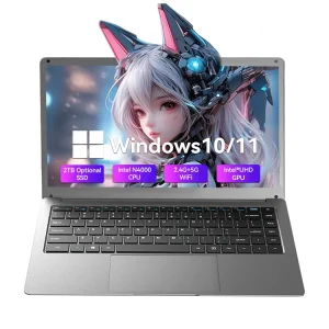 个人和家用笔记本电脑14英寸普通便携式Win10 11 6gb + 1TB计算机便携式中央处理器笔记本电脑