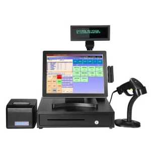 15 Inch Touch Screen All in One POS System Cash Register POS Machine