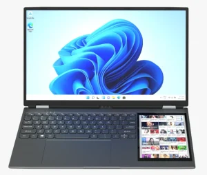 15.6″ + 7″ Dual Screen Business Laptop Intel N95 Customized 16GB RAM 512GB SSD Touch Screen Notebook Laptops