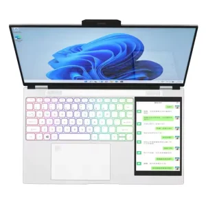 15.6″ + 7″ Dual Screen Touch 16GB RAM 128/256/512GB SSD Laptop for Business