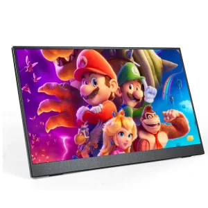 15.6 Inch 1080P Full HD Gaming USB Portable Monitor Screen Extender for Laptop Mobile Portable Monitor